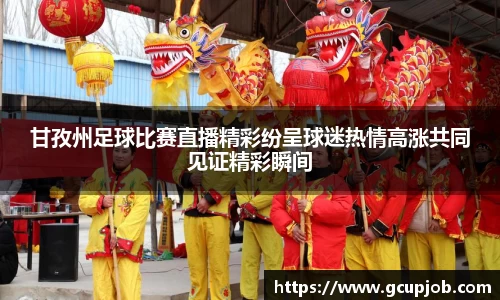甘孜州足球比赛直播精彩纷呈球迷热情高涨共同见证精彩瞬间